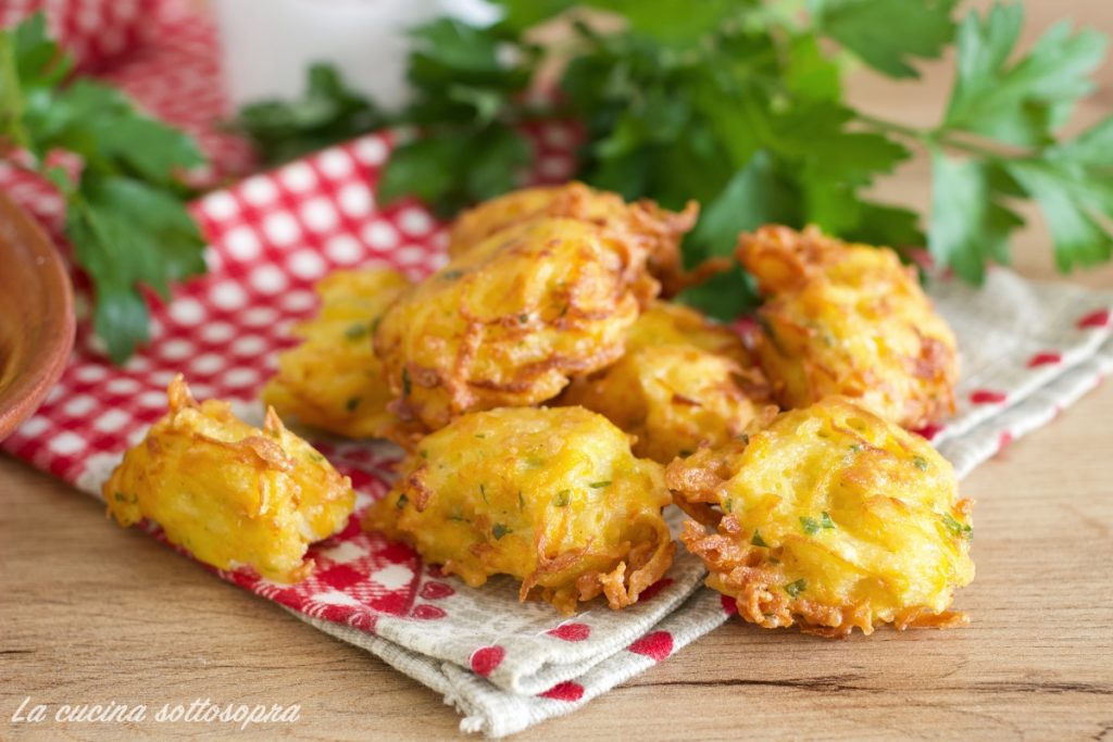 easy pumpkin and potato fritters