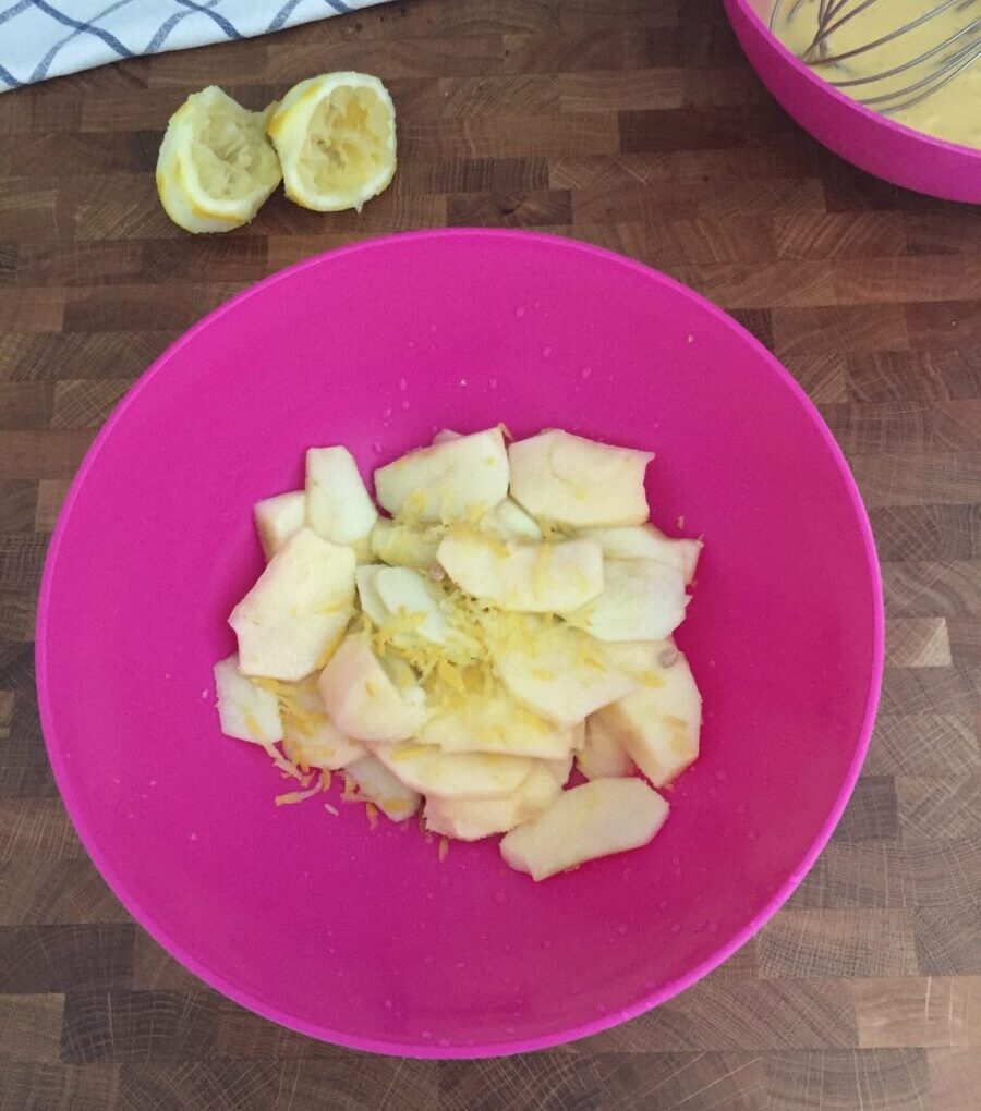 quick irresistible apple cake