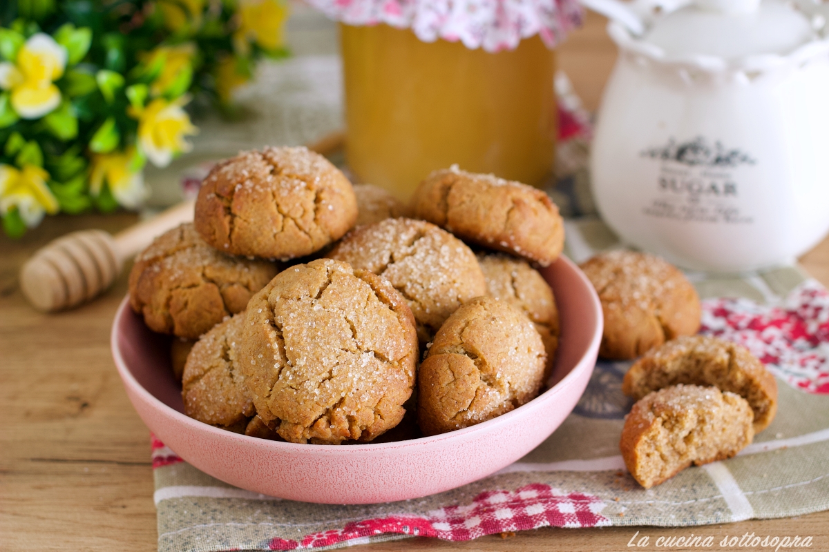Whole Wheat Honey Cookies