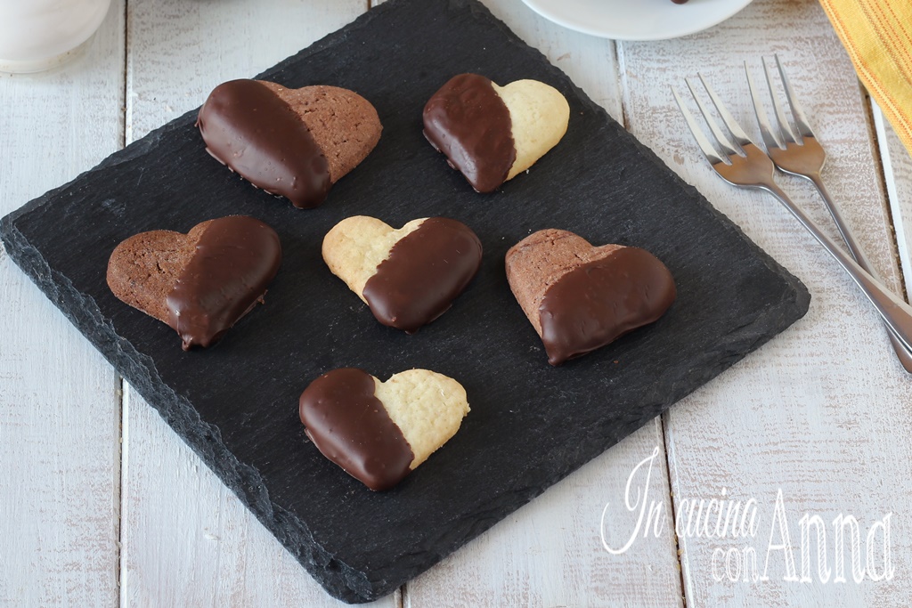 Heart Shortbread for Valentine’s Day
