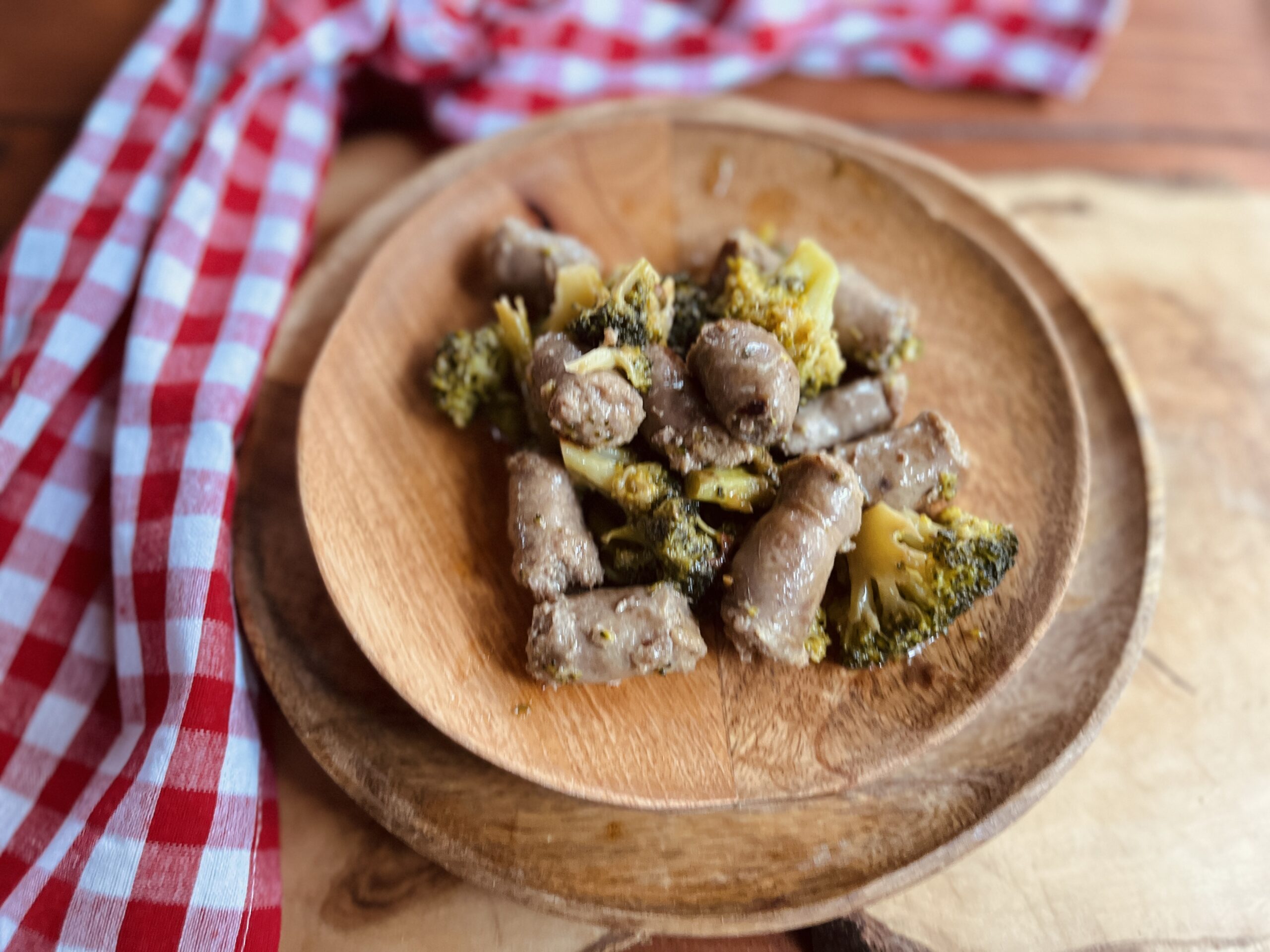 Skillet Broccoli and Sausage