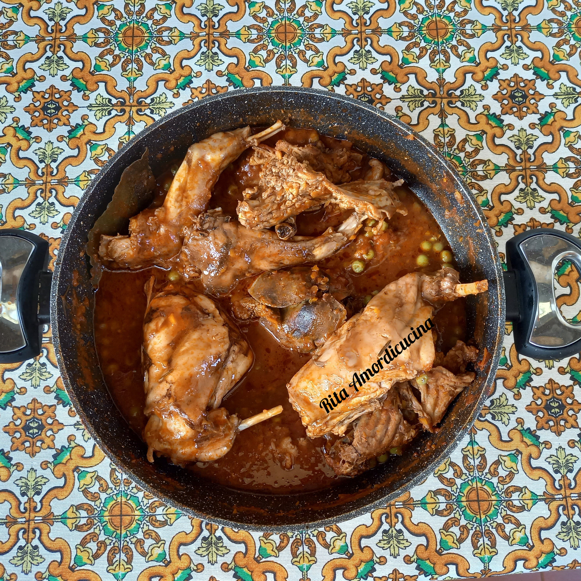 Grandma Rita’s Sweet-and-Sour Rabbit