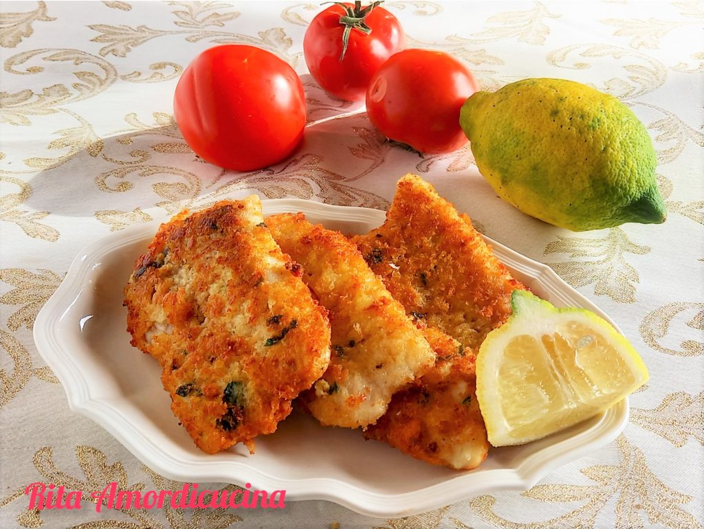 Lemon Gratinated Ribbon Fish