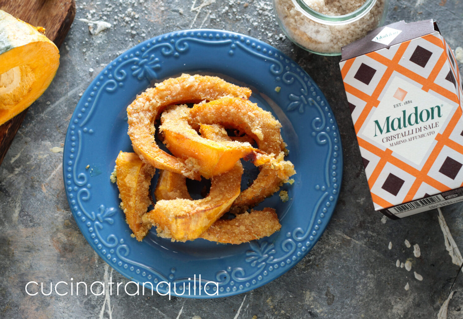 Smoked Maldon Salt Gratinated Pumpkin