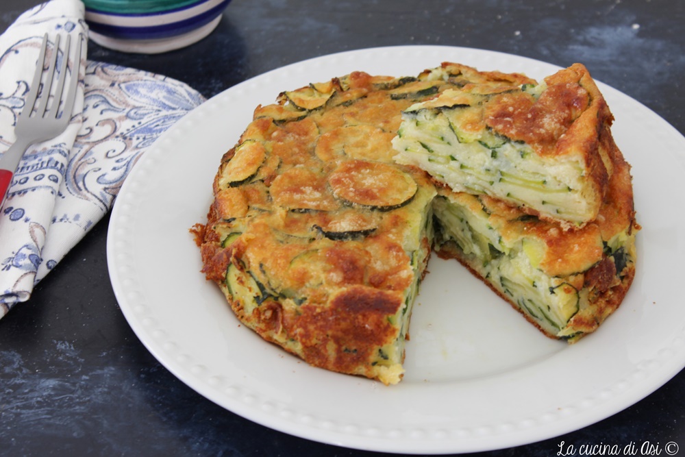 Invisible zucchini cake