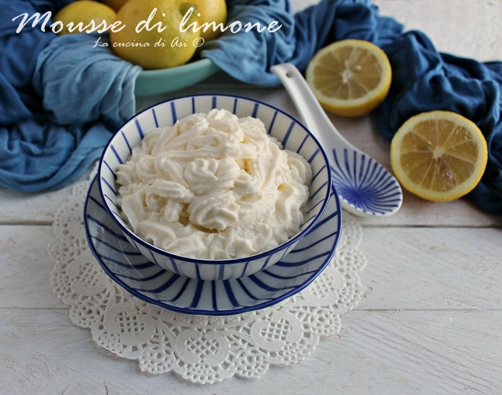 No-Bake Lemon Mousse