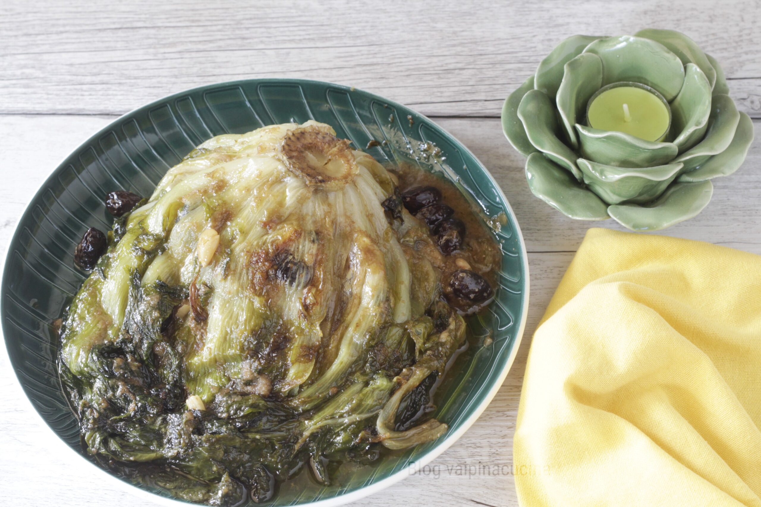 Neapolitan Stuffed Escarole