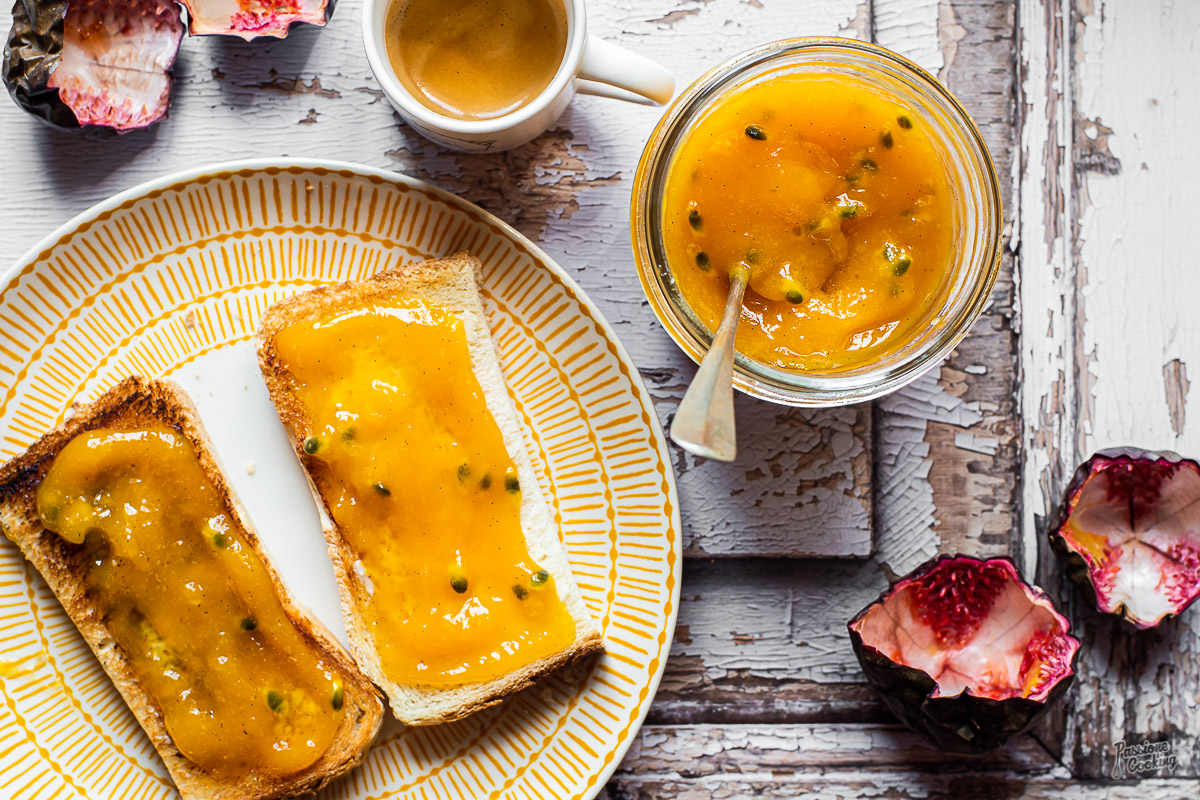 Mango and Passion Fruit Jam
