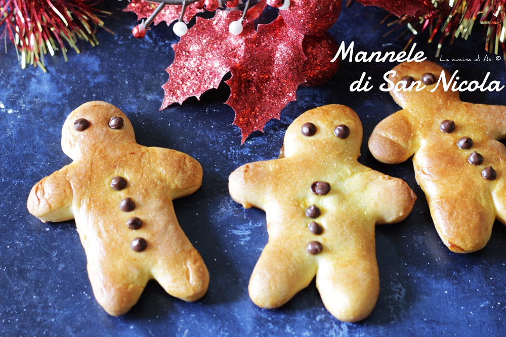 Mannele brioche bonhomme of Saint Nicholas
