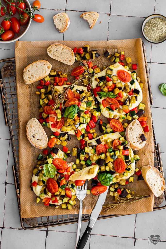 Mediterranean Oven-Baked Melty Cheese