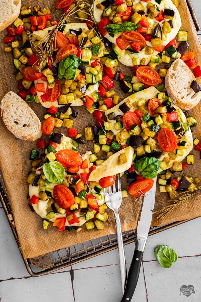 Mediterranean Oven-Baked Melty Cheese