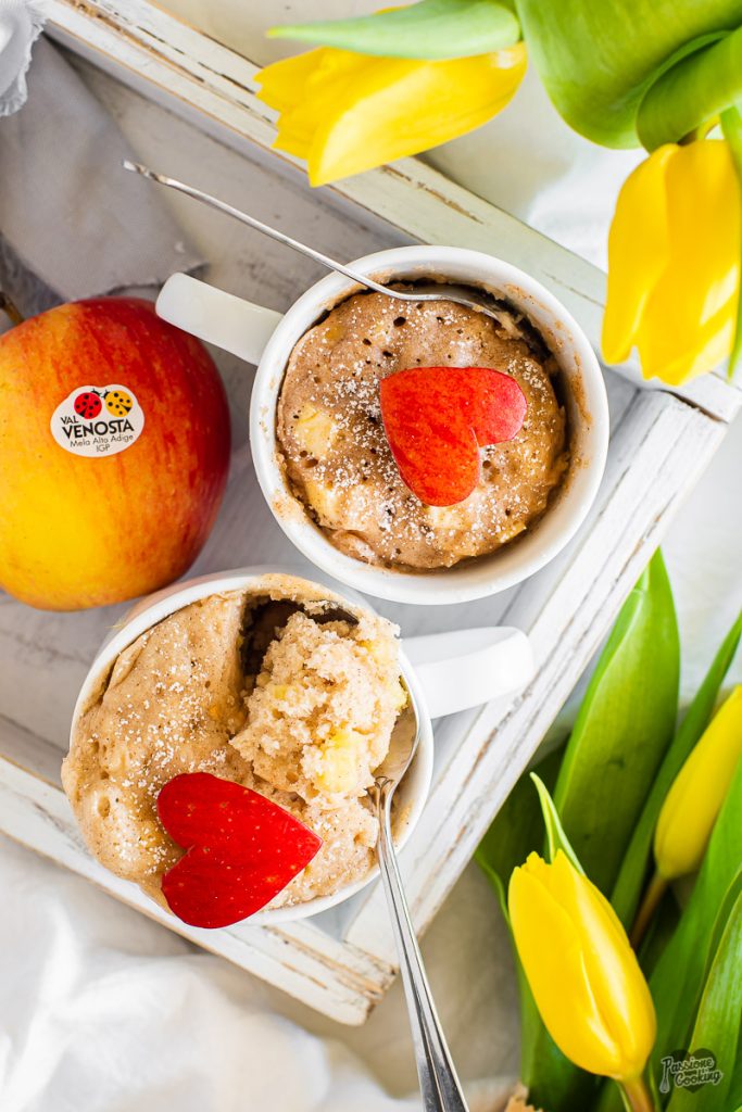 Microwave Mug Apple Cake