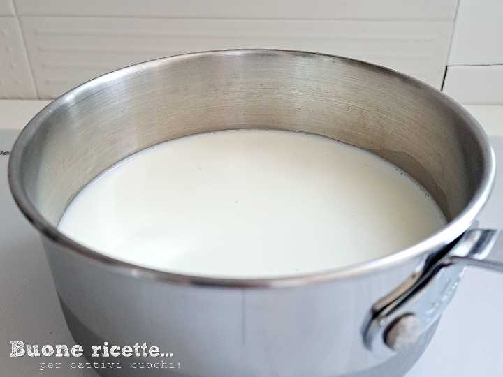 Milk in the pot