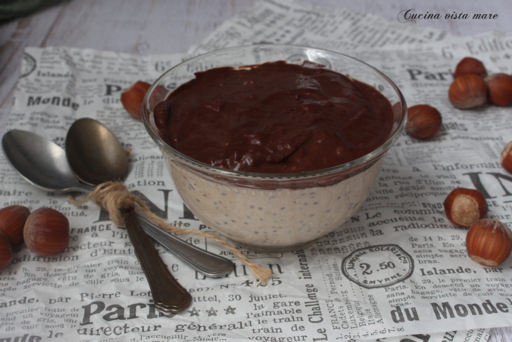 Overnight Hazelnut Porridge Sea View Kitchen