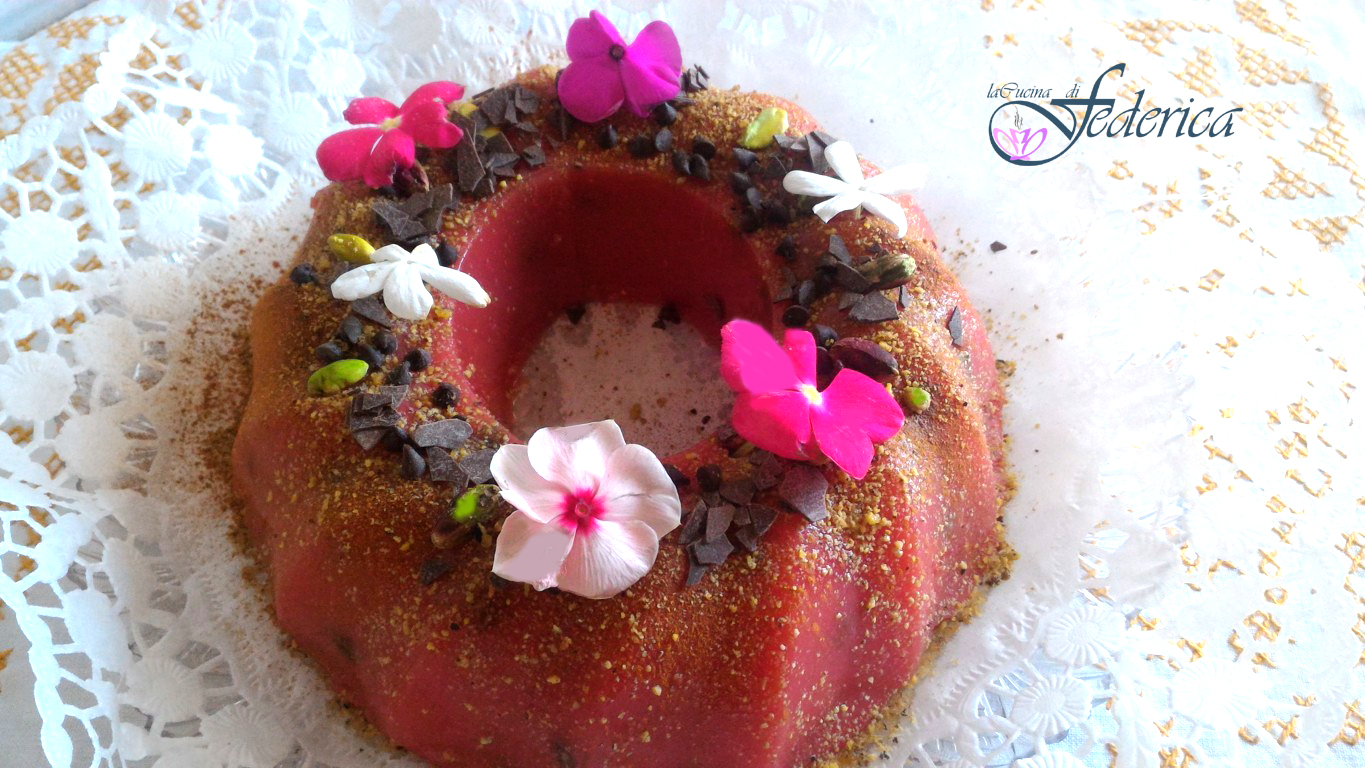 WATERMELON GEL WITH CHOCOLATE CHIPS (Sicilian Recipe)