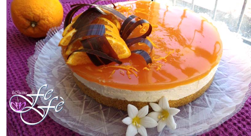 ORANGE AND CHOCOLATE CHEESECAKE