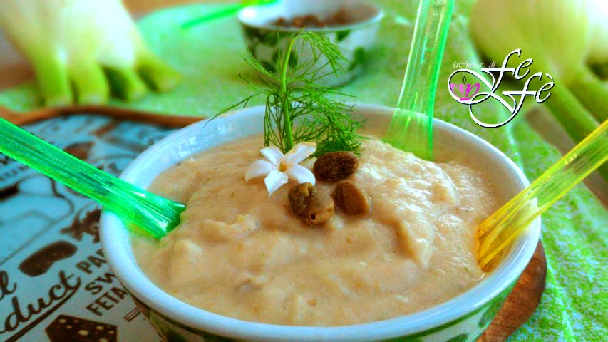 CANNELLINI BEAN, FENNEL AND CAPER HUMMUS