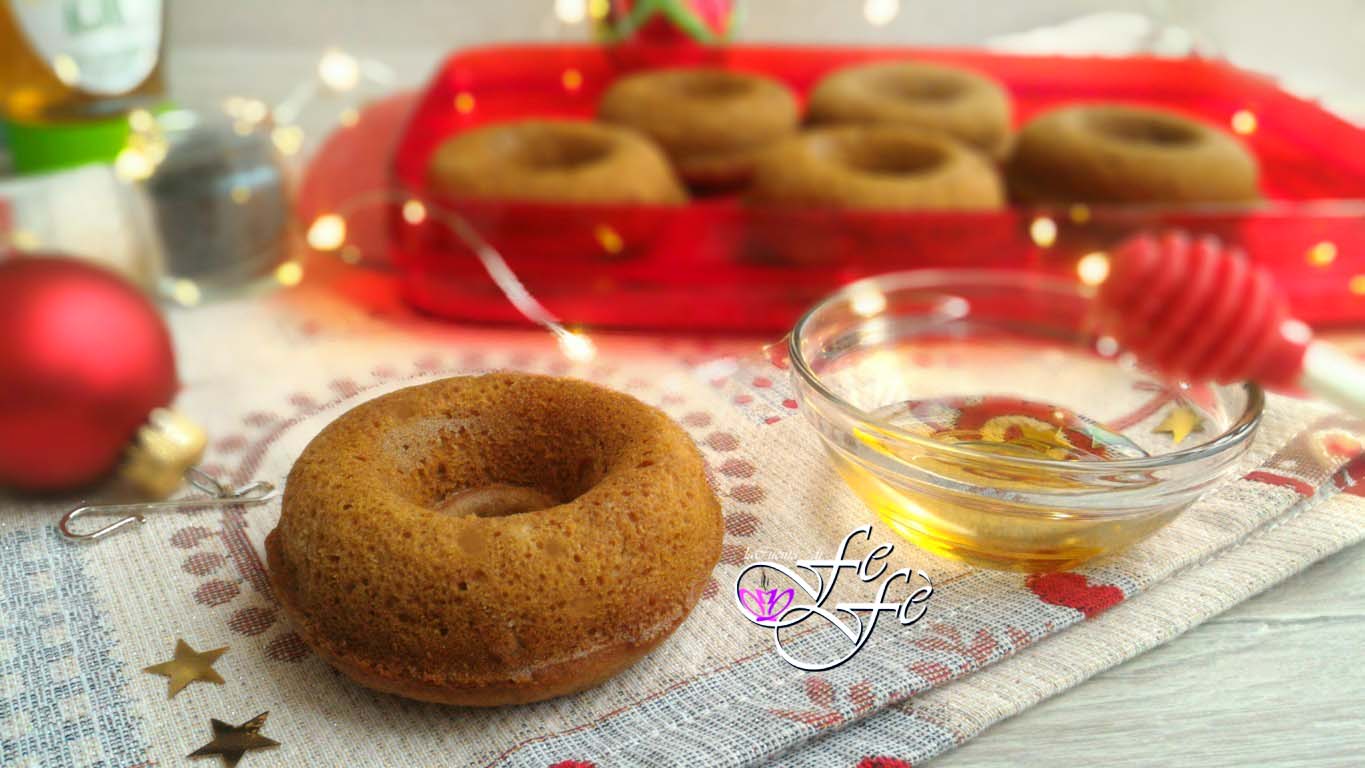 WHOLE SPELT DONUTS WITH APPLE BUTTER