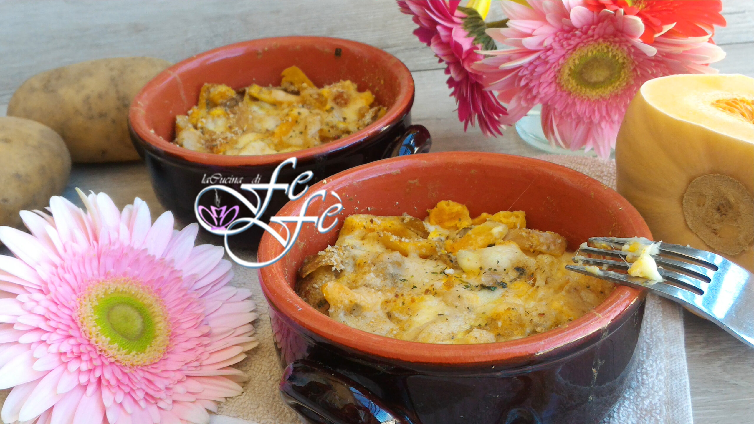 PUMPKIN AND POTATO PEEL COCOTTES (Anti-waste Recipe)