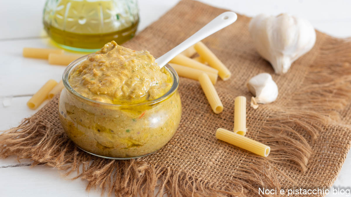 Padrón Pepper and Walnut Pesto or Padrón Pepper Cream