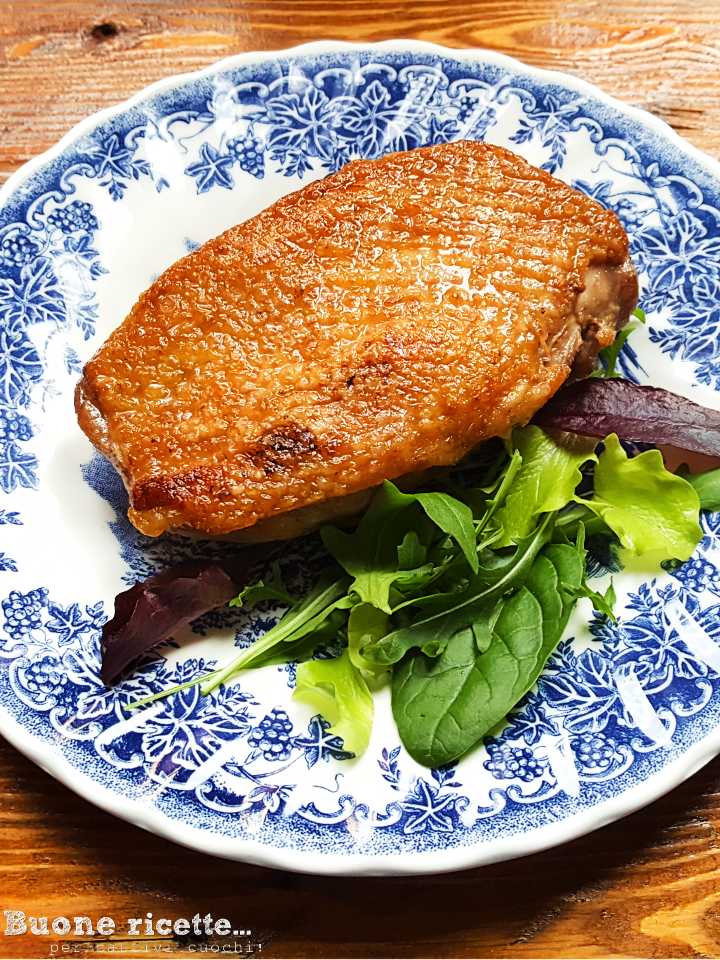 pan-seared duck breast