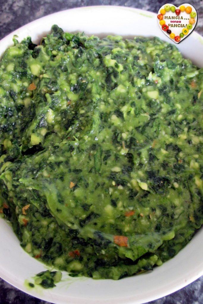 Pasta with Avocado and Spinach Pesto, Mangia senza Pancia