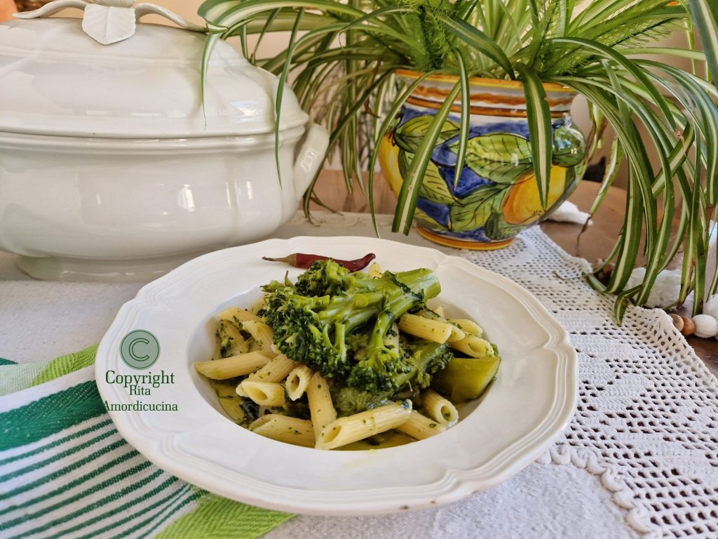 Risotto-style Penne Rigate with Broccoli