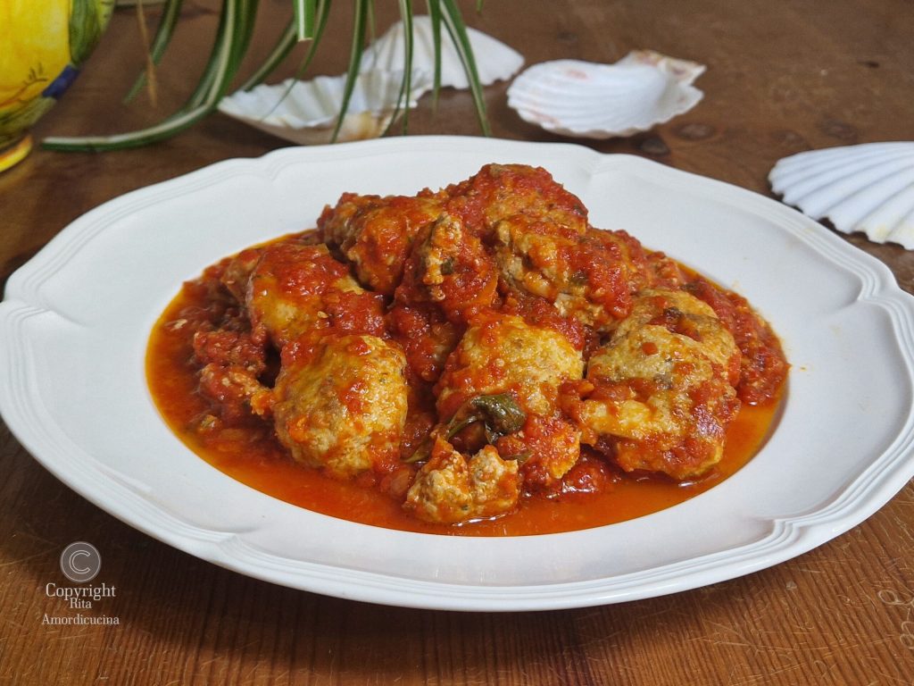 Swordfish Meatballs with Ragù
