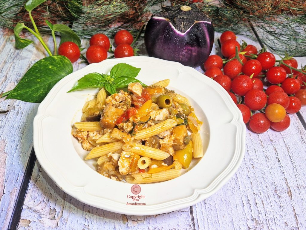 Whole Wheat Penne with a Thousand Flavors