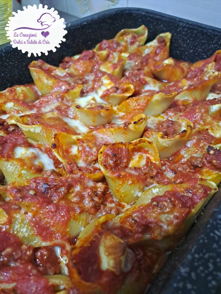 baked conchiglioni
