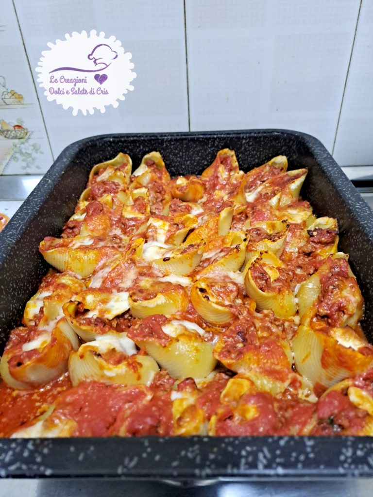 baked conchiglioni