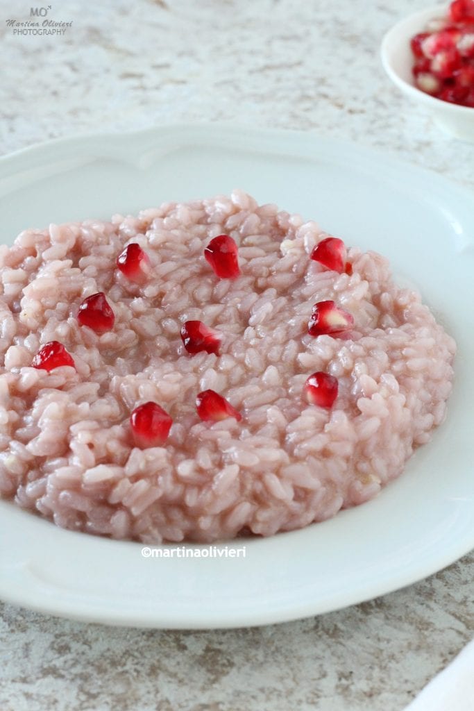 Pomegranate and Prosecco Risotto