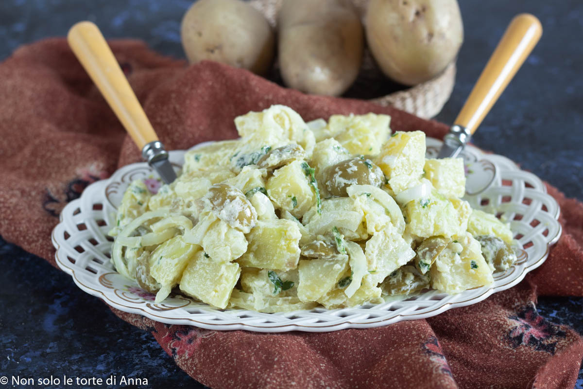Potato, Onion, and Philadelphia Salad