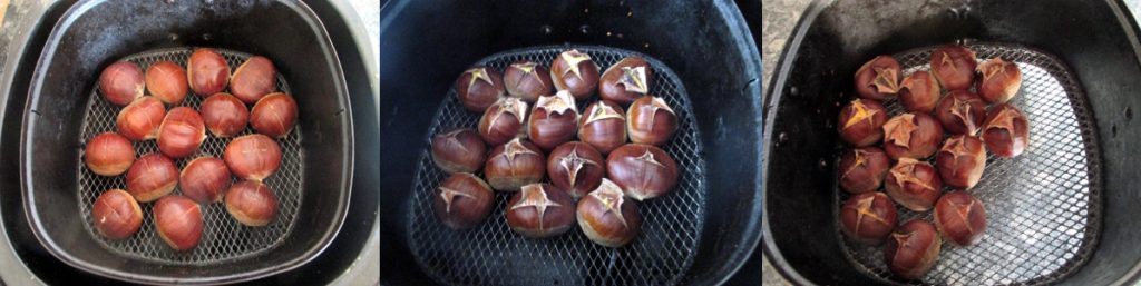 Roasted Chestnuts in the Air Fryer, Eat Without Belly