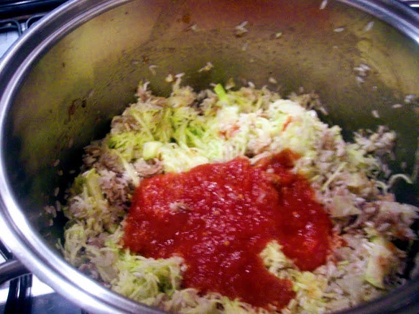 Risotto with Tuna and Zucchini