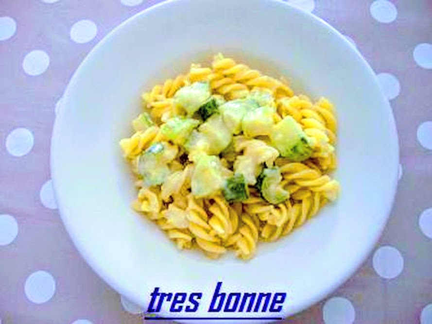 Creamy Fusilli and Zucchini