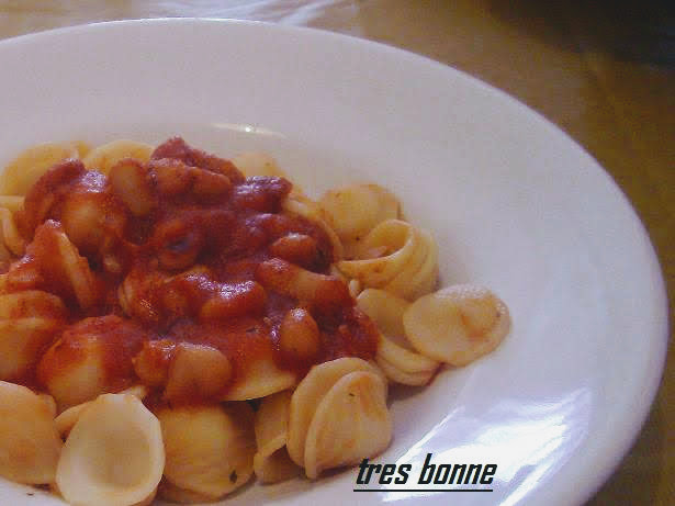 Orecchiette with Bean Sauce
