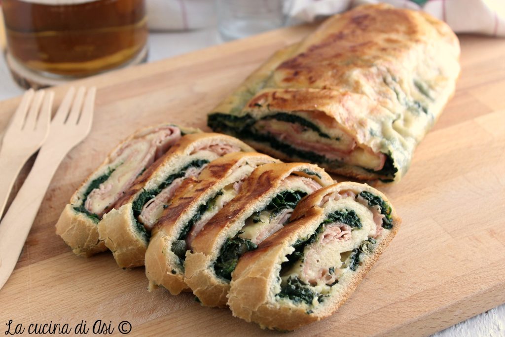 Super appetizing savory roll