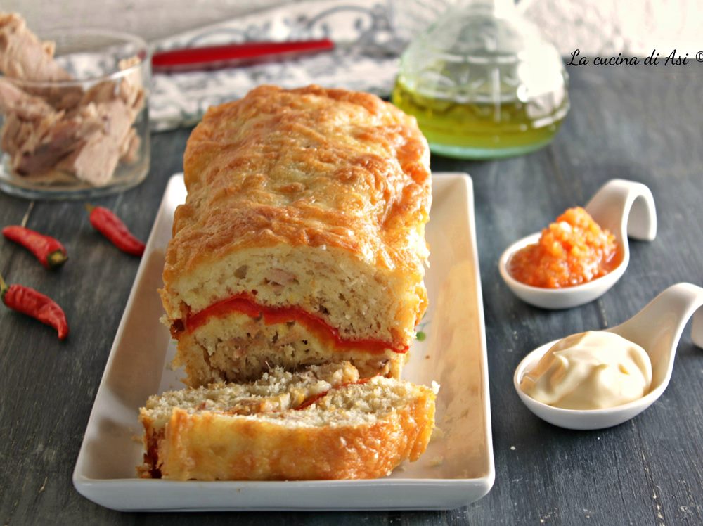 Savory Cake with Tuna and Peppers