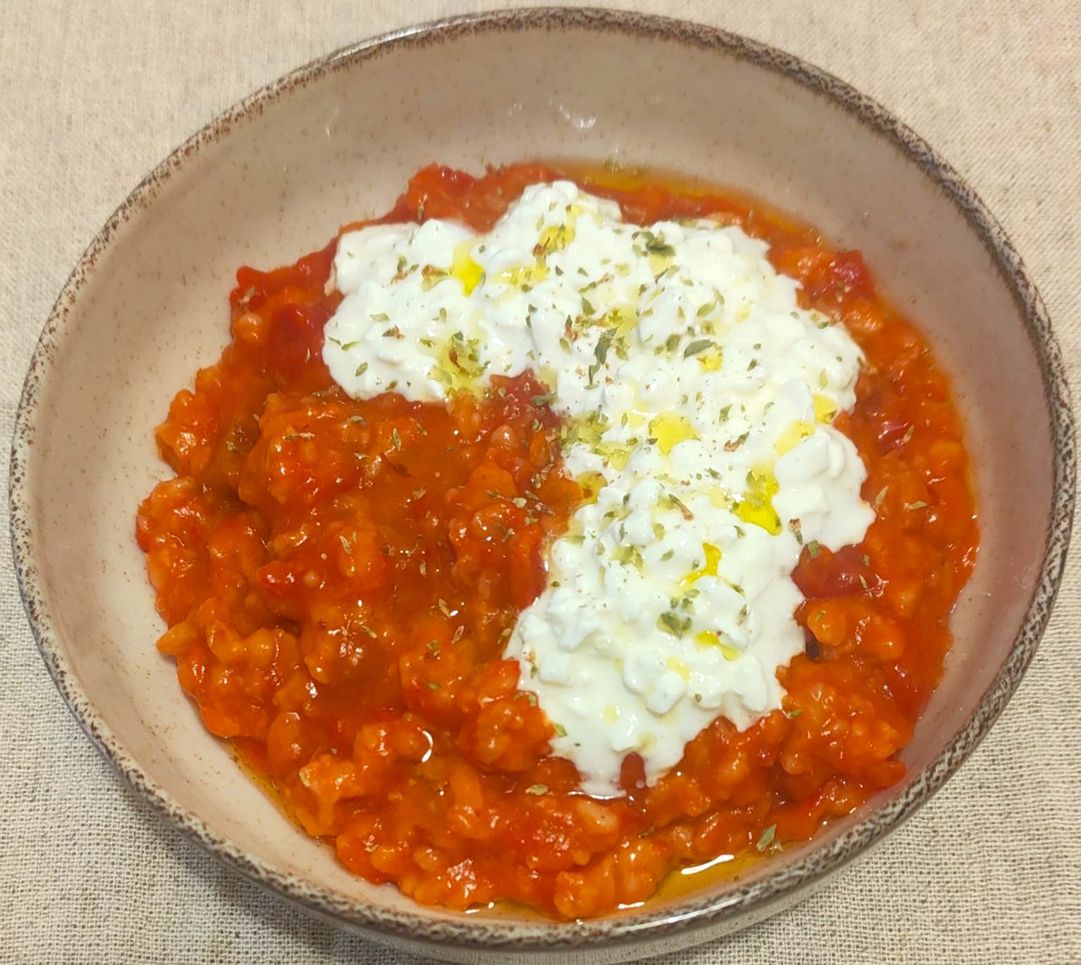 TOMATO OAT PORRIDGE