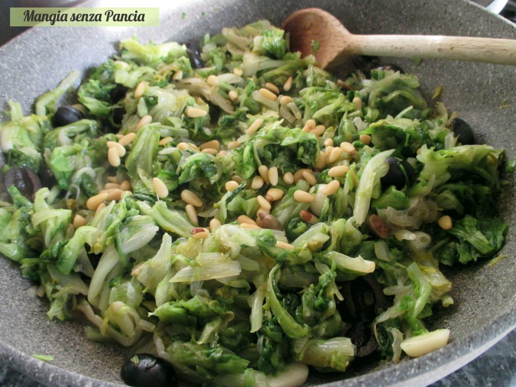 Savory Escarole Pie, Eat Without Belly