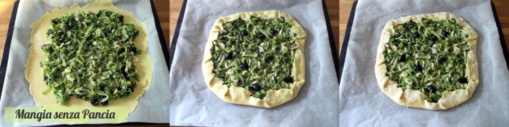 Savory Escarole Pie, Eat Without Belly