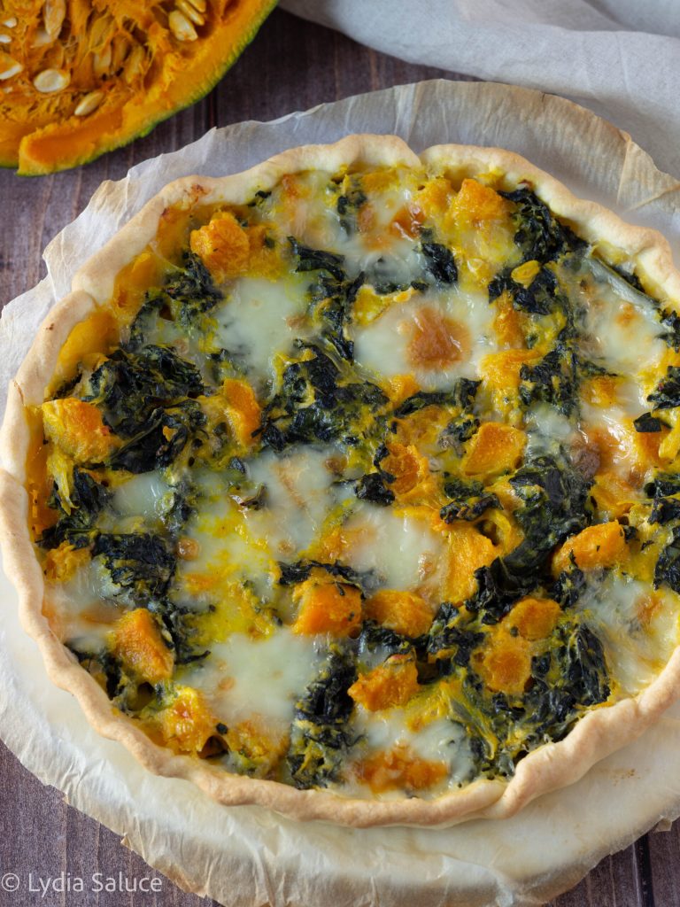 Savory Pie with Pumpkin and Taleggio