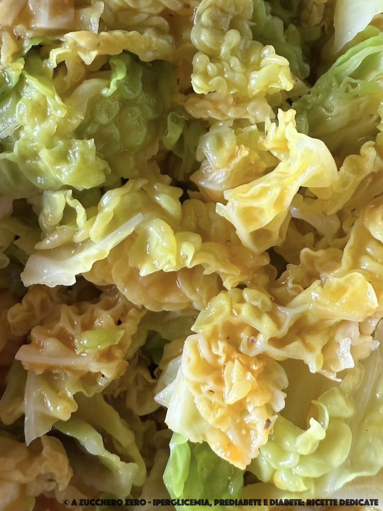 Savoy cabbage and pumpkin velouté