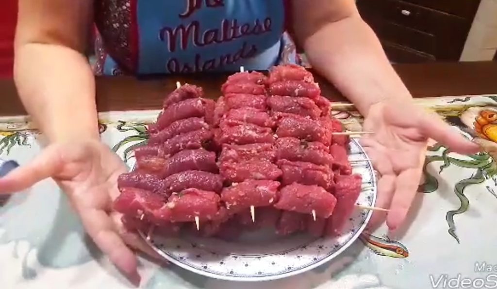 Messinese Style Meat Skewers