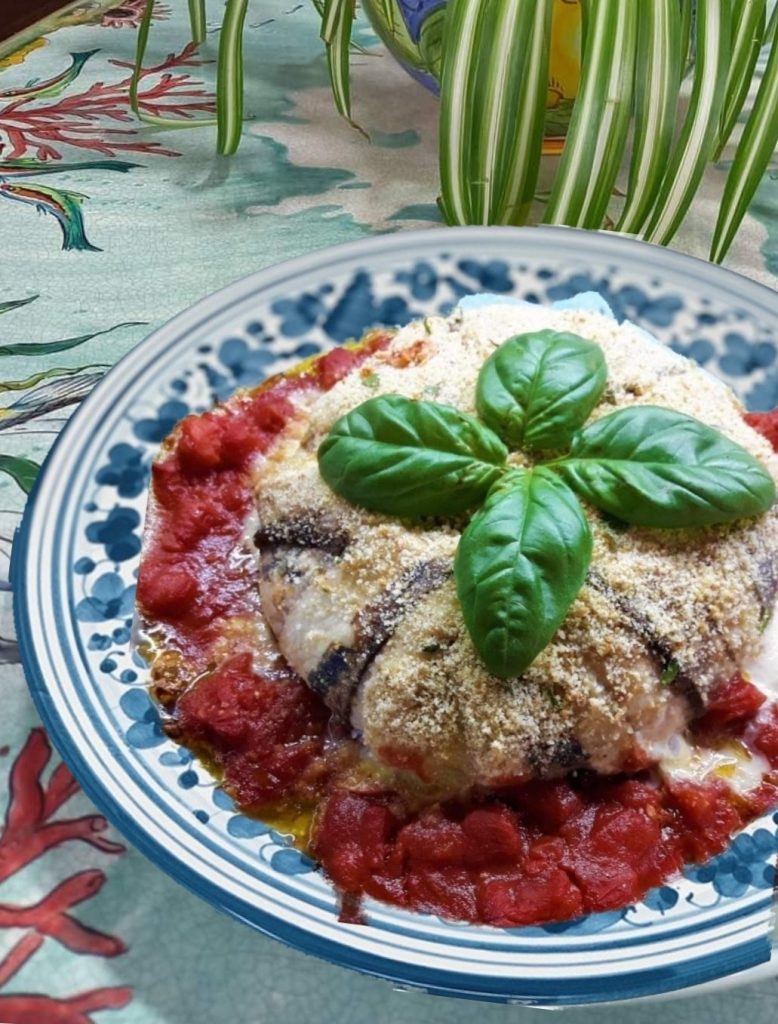 Blue Fish and Vegetables Pie