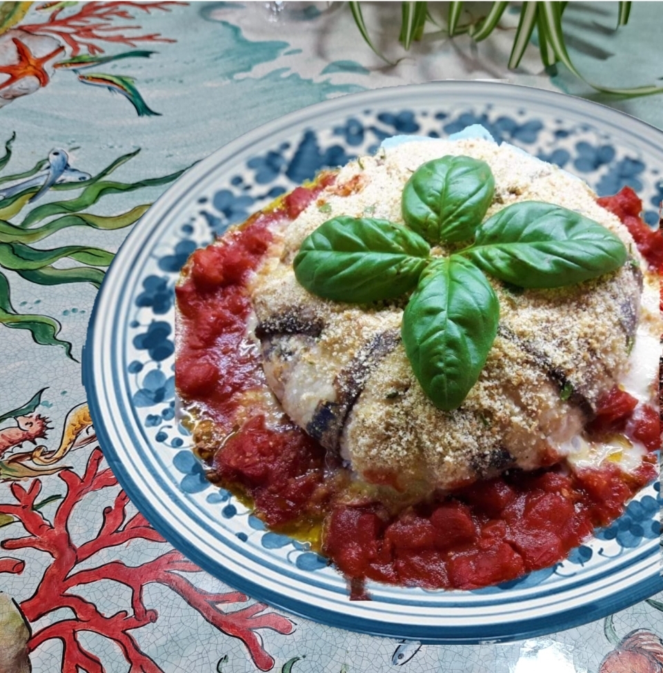 Blue Fish and Vegetables Pie
