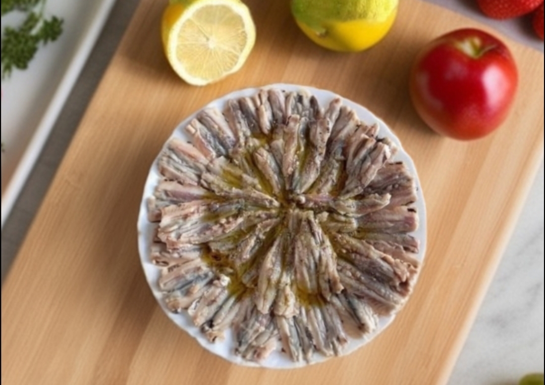 Marinated Raw Anchovies Appetizer