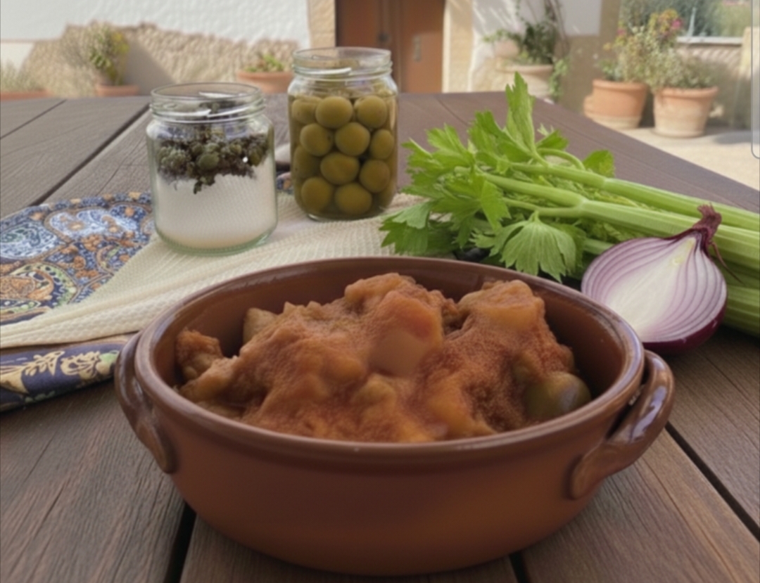 Codfish Tripe Ghiotta Messinese