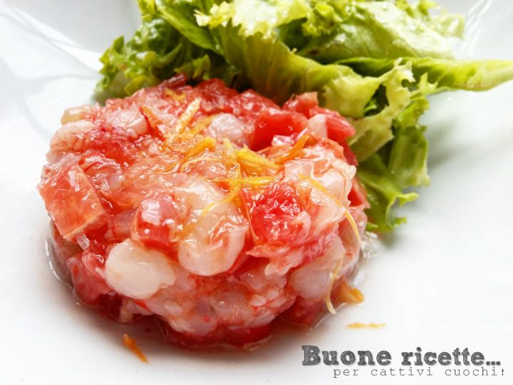 Red Shrimp Tartare